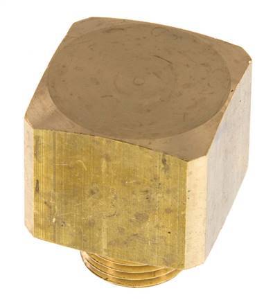 90° L-Koppeling G3/8'' Buitendraad X Binnendraad Messing 16bar