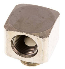 90° L-Koppeling G1/2'' Buitendraad X Binnendraad Vernikkeld Messing 16bar
