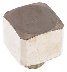 90° L-Koppeling G1/2'' Buitendraad X Binnendraad Vernikkeld Messing 16bar