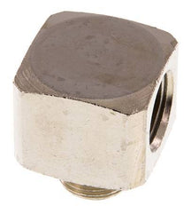 90° L-Koppeling G1/2'' Buitendraad X Binnendraad Vernikkeld Messing 16bar