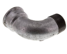 90° L-Koppeling 1 1/2'' Buitendraad R X Binnendraad Rp Kort Gietijzer 25bar