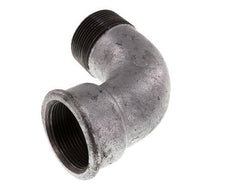 90° L-Koppeling 1 1/2'' Buitendraad R X Binnendraad Rp Kort Gietijzer 25bar