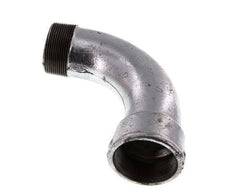 90° L-Koppeling 2'' Buitendraad R X Binnendraad Rp Lang Gietijzer 25bar