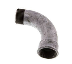 90° L-Koppeling 1 1/4'' Buitendraad R X Binnendraad Rp Lang Gietijzer 25bar