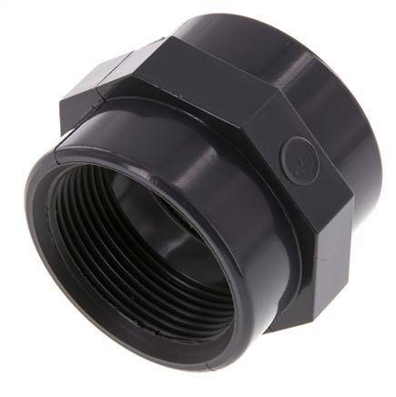 Sok Rp1 1/2'' Binnendraad PVC-U 16bar En 1452-3 [2 Stuks]