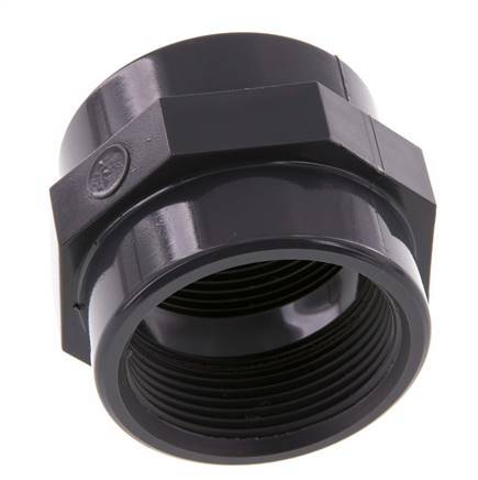 Sok Rp1 1/2'' Binnendraad PVC-U 16bar En 1452-3 [2 Stuks]