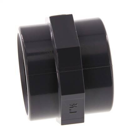 Sok Rp1 1/2'' Binnendraad PVC-U 16bar En 1452-3 [2 Stuks]