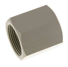 Sok G1 1/4'' Binnendraad Polypropyleen (PP) 10bar FDA 50mm Hex
