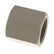 Sok G1 1/4'' Binnendraad Polypropyleen (PP) 10bar FDA 50mm Hex