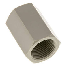Sok G3/4'' Binnendraad Polypropyleen (PP) 10bar FDA 32mm Hex