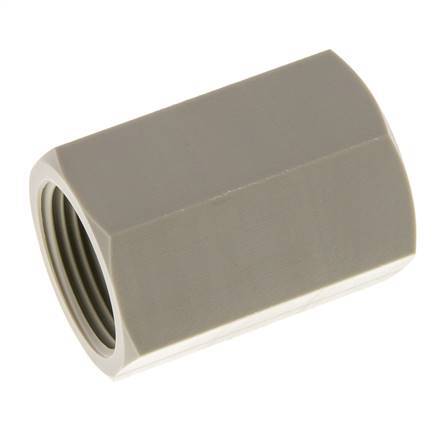Sok G3/4'' Binnendraad Polypropyleen (PP) 10bar FDA 32mm Hex