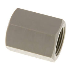 Sok G1'' Binnendraad Polypropyleen (PP) 10bar FDA 43mm Hex