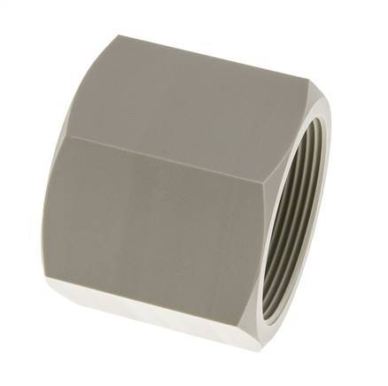 Sok G2'' Binnendraad Polypropyleen (PP) 10bar FDA 70mm Hex