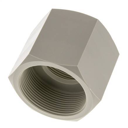 Sok G2'' Binnendraad Polypropyleen (PP) 10bar FDA 70mm Hex