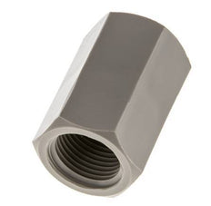 Sok G3/8'' Binnendraad Polypropyleen (PP) 10bar FDA 22mm Hex