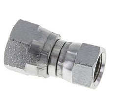 JIC Verloopnippel UNF 9/16''-18 X UNF 3/4''-16 Staal 275bar