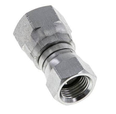 JIC Verloopnippel UNF 9/16''-18 X UNF 3/4''-16 Staal 275bar