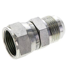 JIC Nippel UN 1-3/16''-12 Buitendraad X Binnendraad Staal 170bar