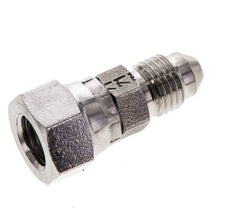 JIC Nippel UNF 7/16''-20 Buitendraad X Binnendraad RVS 310bar