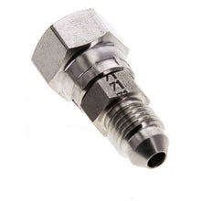 JIC Nippel UNF 7/16''-20 Buitendraad X Binnendraad RVS 310bar