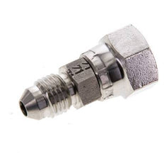 JIC Nippel UNF 7/16''-20 Buitendraad X Binnendraad RVS 310bar