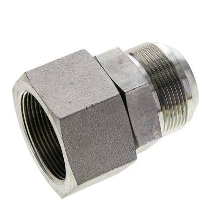 JIC Nippel UN 1-7/8''-12 Buitendraad X Binnendraad Staal 105bar
