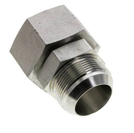 JIC Nippel UN 1-7/8''-12 Buitendraad X Binnendraad Staal 105bar