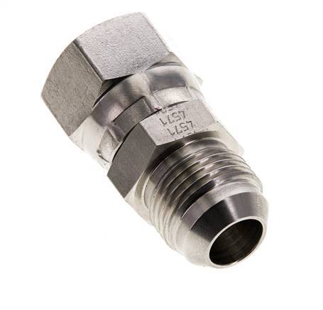 JIC Nippel UNF 7/8''-14 Buitendraad X Binnendraad RVS 210bar