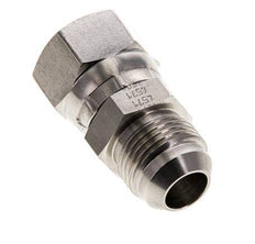 JIC Nippel UNF 7/8''-14 Buitendraad X Binnendraad RVS 210bar