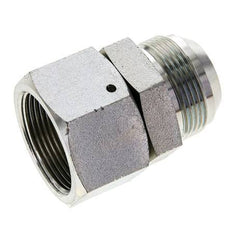 JIC Nippel UN 1-5/8''-12 Buitendraad X Binnendraad Staal 140bar