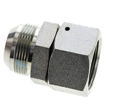 JIC Nippel UN 1-5/8''-12 Buitendraad X Binnendraad Staal 140bar