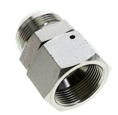 JIC Nippel UN 1-5/8''-12 Buitendraad X Binnendraad Staal 140bar