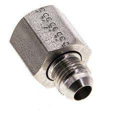 JIC Verloopnippel UNF 9/16''-18 Buitendraad X UNF 3/4''-16 Binnendraad RVS 275bar