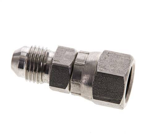 JIC Nippel UNF 1/2''-20 Buitendraad X Binnendraad RVS 275bar