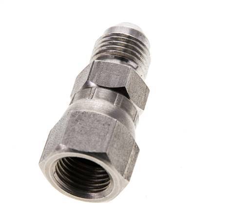 JIC Nippel UNF 1/2''-20 Buitendraad X Binnendraad RVS 275bar
