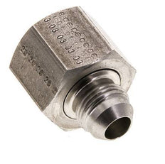 JIC Verloopnippel UNF 3/4''-16 Buitendraad X UN 1-1/16''-12 Binnendraad RVS 210bar