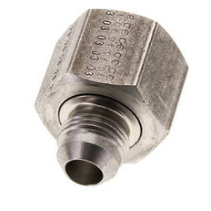 JIC Verloopnippel UNF 3/4''-16 Buitendraad X UN 1-1/16''-12 Binnendraad RVS 210bar