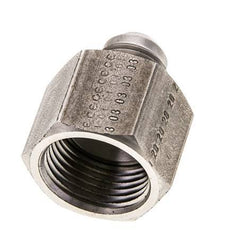 JIC Verloopnippel UNF 3/4''-16 Buitendraad X UN 1-1/16''-12 Binnendraad RVS 210bar