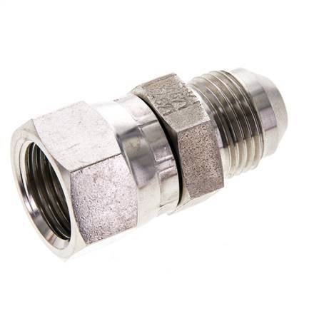 JIC Nippel UNF 3/4''-16 Buitendraad X Binnendraad RVS 275bar