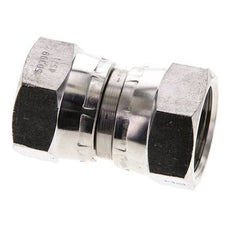 Rechte Verloopnippel G3/4'' Binnendraad Hoge Druk RVS 60° Conus 175bar Hydrauliek