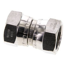 Rechte Verloopnippel G3/4'' Binnendraad Hoge Druk RVS 60° Conus 175bar Hydrauliek