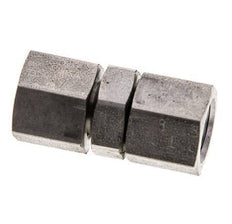 Rechte Verloopnippel G1/8'' Binnendraad Hoge Druk RVS 60° Conus 575bar Hydrauliek