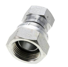 Rechte Verloopnippel G3/4 '' X G1 '' Binnendraad Hoge Druk Staal 60° Conus 150bar Hydrauliek