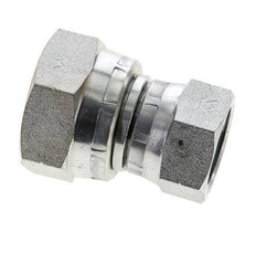 Rechte Verloopnippel G3/4 '' X G1 '' Binnendraad Hoge Druk Staal 60° Conus 150bar Hydrauliek