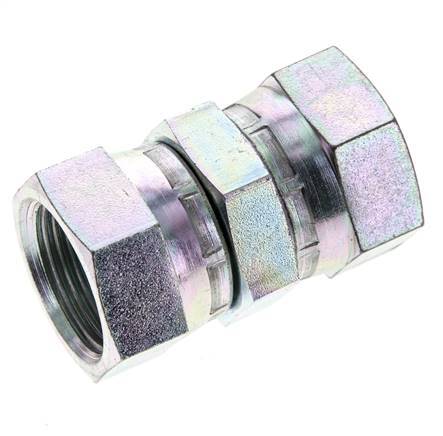 Rechte Verloopnippel G3/4 '' Binnendraad Hoge Druk Staal 60° Conus 175bar Hydrauliek