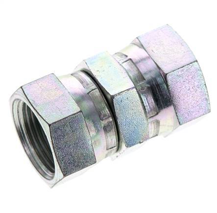 Rechte Verloopnippel G3/4 '' Binnendraad Hoge Druk Staal 60° Conus 175bar Hydrauliek