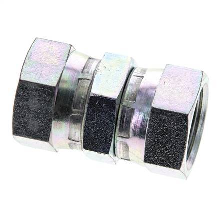 Rechte Verloopnippel G3/4 '' Binnendraad Hoge Druk Staal 60° Conus 175bar Hydrauliek