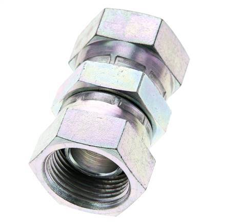 Rechte Verloopnippel G3/4 '' Binnendraad Hoge Druk Staal 60° Conus 175bar Hydrauliek