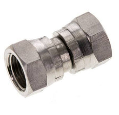 Rechte Verloopnippel G3/8 '' Binnendraad Hoge Druk RVS 60° Conus 425bar Hydrauliek