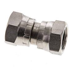 Rechte Verloopnippel G3/8 '' Binnendraad Hoge Druk RVS 60° Conus 425bar Hydrauliek